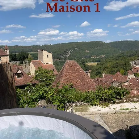 Maison Lapopie Et Bed and Breakfast