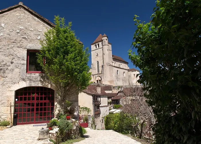 Maison Lapopie Et Bed and Breakfast Saint-Cirq-Lapopie